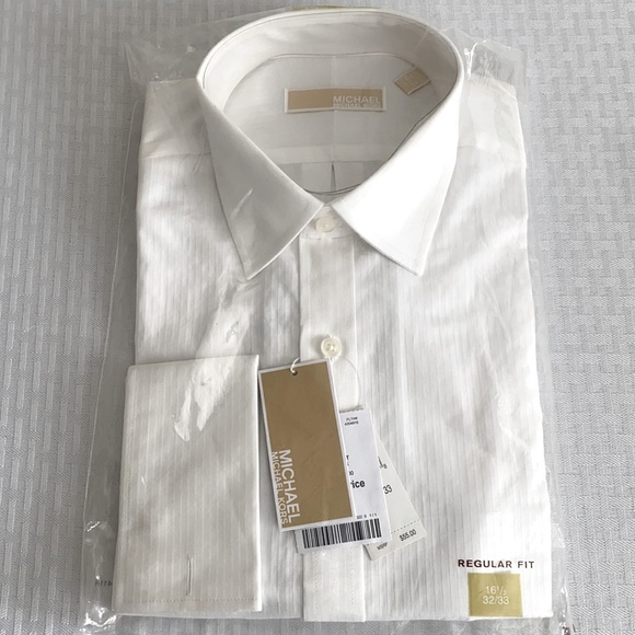 MICHAEL Michael Kors Other - Michael Kors white ls dress shirt 16.5 32-33 NWT